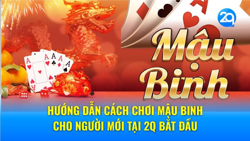 Hướng dẫn cách chơi Mậu Binh cho người mới tại 2q bắt đầu