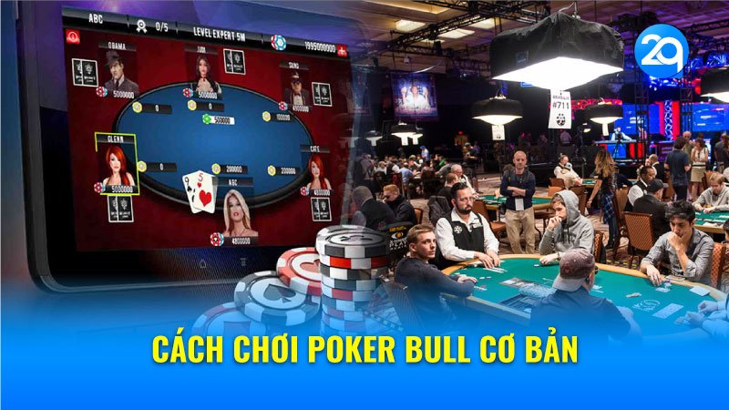 Cách chơi Poker Bull cơ bản