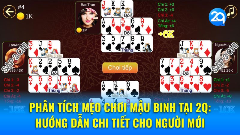 Phân tích mẹo chơi Mậu Binh tại 2q: Hướng dẫn chi tiết cho người mới tại 2q bắt đầu